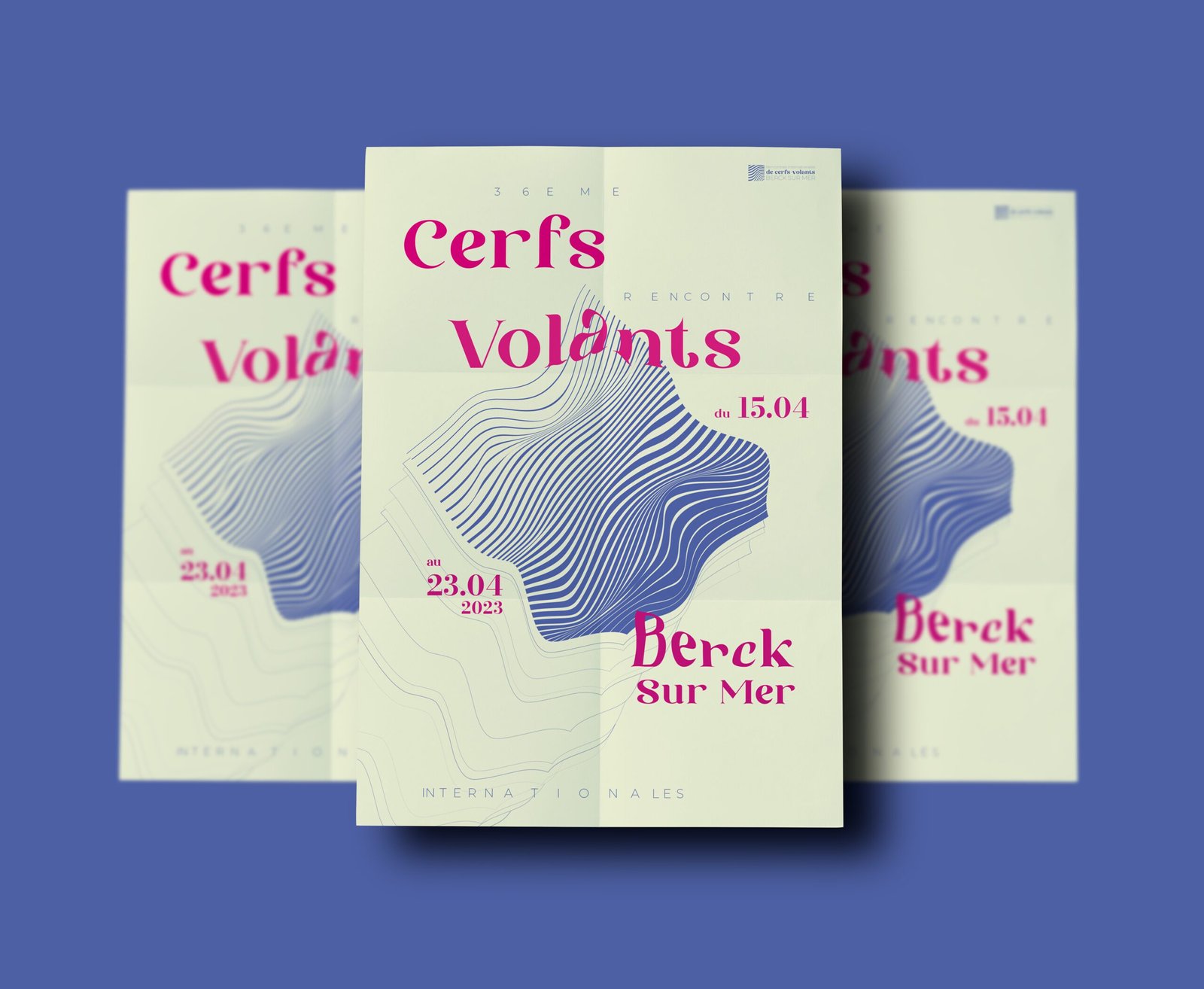 Projet graphique Cerfs-volants de Berck